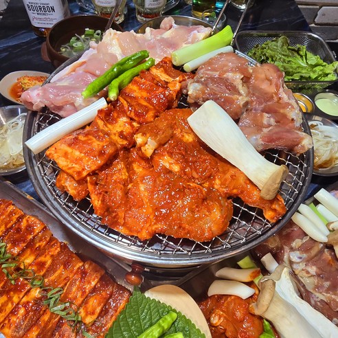 오늘 저녁, 춘천 닭갈비로 캠핑 감성!