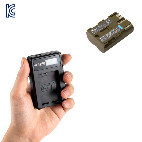 상세설명참조 캐논 BP-511A 호환배터리+충전기 EOS 40D 50D, LCD싱글충전기1개 호환배터리1개, 1개