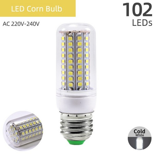 자외선 램프 조명 OKB 2 개 UC 살균 110 볼트 220 U LED 전구 오존 공기 소독, 09 Coldwhite Corn 220V, 09 Coldwhite Corn 220V