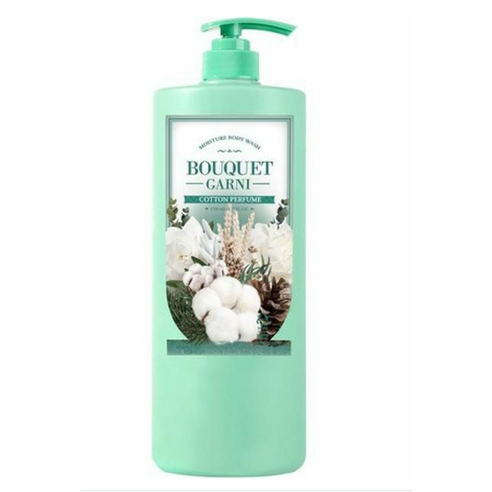 부케가르니 모이스처 바디워시 코튼퍼퓸, 1.5L, 2개