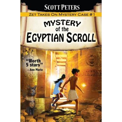 Mystery of the Egyptian Scroll: Adventure Books For Kids Age 9-12 Paperback, Best Day Books for Young Readers