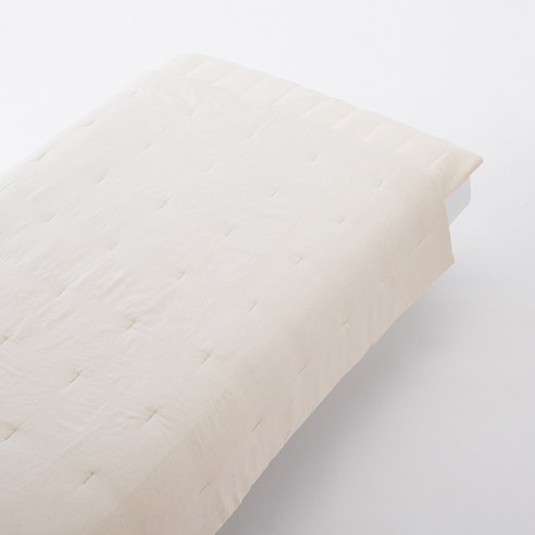 무인양품 MUJI 리오셀 마 얇은 이불 JAA35A0S, 베이지