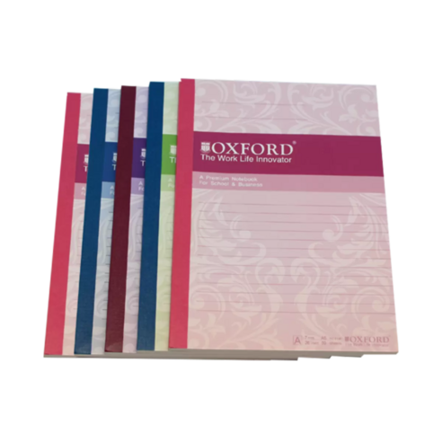 OXFORD 잘펴지는 유선노트 A4 80매, 랜덤 발송, 5개