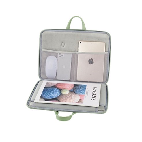LUNDI 노트북 가방 파우치 케이스 피치 레몬: 안전한 보호와 세련된 스타일의 완벽한 조화