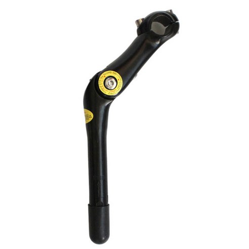 조정 가능한 자전거 스프링 줄기 자전거 핸들 바 증가 25.4 Mm 줄기, 검은 색, {"사이즈":"25.4mm"}, {"수건소재":"알루미늄 합금"}
