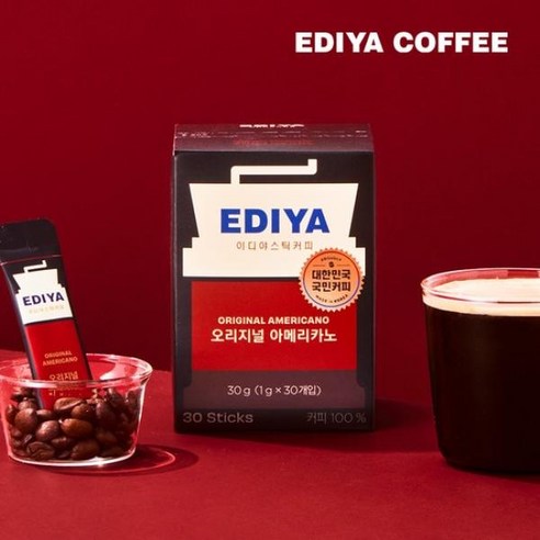 이디야 오리지널 아메리카노30T, 1g, 30개입, 1개