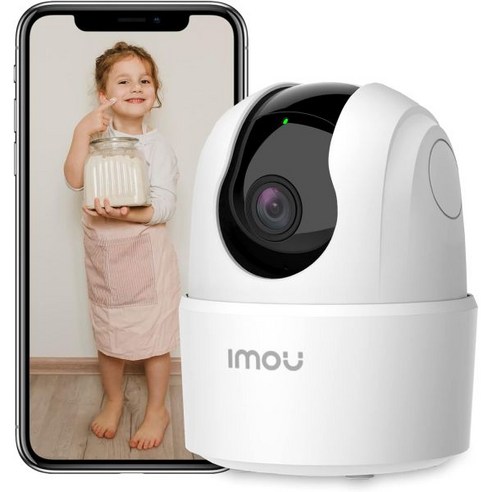 Imou 이모우 실내 보안 카메라 2K WiFi 홈 앱 나이트 비전 양방향 오디오, 2C 3MP