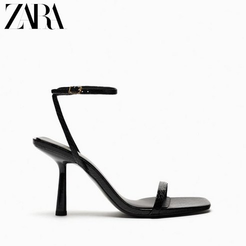 자라 ZARA 24SS 여성 신발 슬링백 힐 샌들 패션