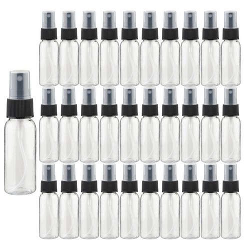 27리빙 스프레이 공병 30ml, 블랙캡 투명, 30개