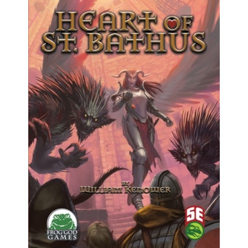 (영문도서) Heart of St. Bathus 5E Paperback, Frog God Games, English, 9781665605458
