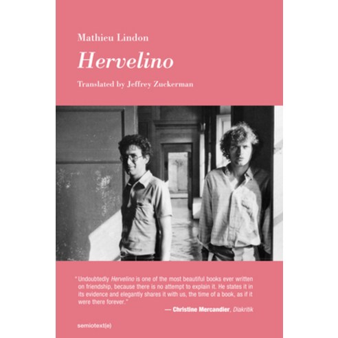(영문도서) Hervelino Paperback, Semiotext(e), English, 9781635901702