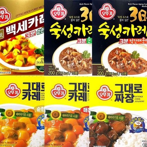 오뚜기 3분요리 포레스트뉴 카레 순한맛 200g 및 다양한 즉석요리 28종 선택 가능 그대로카레 오뚜기 3분요리 포레스트뉴 카레 순한맛 200g 및 다양한 즉석요리 28종 선택 가능 그대로카레