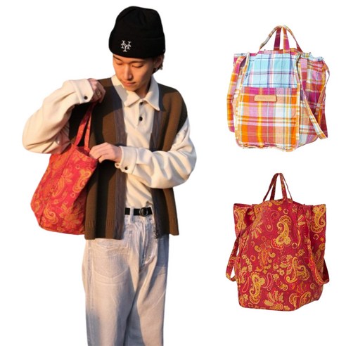 아미아칼바 에코백 이지백(M) A-130: 24년 NEW컬러, 자연을 담은 카키빛 여정 아미아칼바이지백