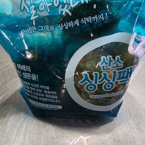 산소포장 활전복 대