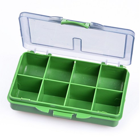 Xzante 다기능 낚시 태클 상자 보관 잉어 미끼 8 액세서리, 녹색