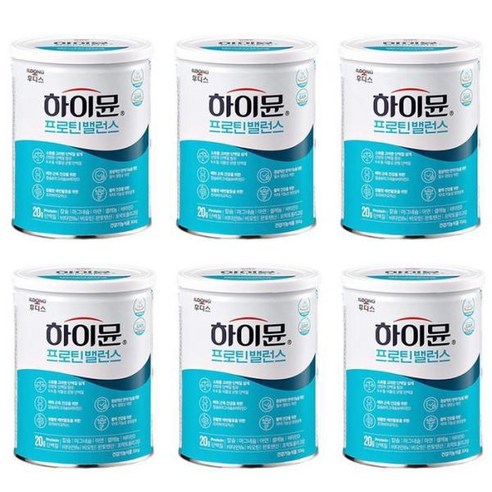 일동후디스 하이뮨 프로틴 밸런스 304g 6통 CZ 396011, 6개