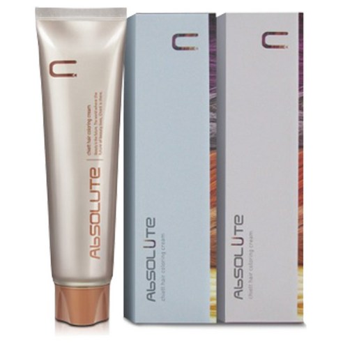 에비뉴쉬에뜨 앱솔루트 컬러링 크림 염색제 120g + 산화제 100ml, 5NY 밤색을띠는황갈색, 6세트