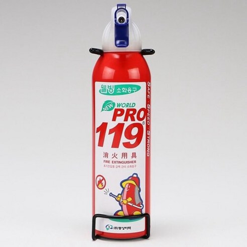 휴대용 소화기 액체 차량 가정 주방 사무실 314g 적색, 낱개(1개), 낱개 1개