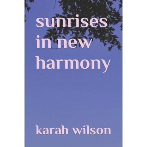 (영문도서) sunrises in new harmony Paperback, Independently Published, English, 9798378235452
