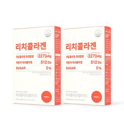 트루알엑스 리치 콜라겐 14p, 2개, 182ml