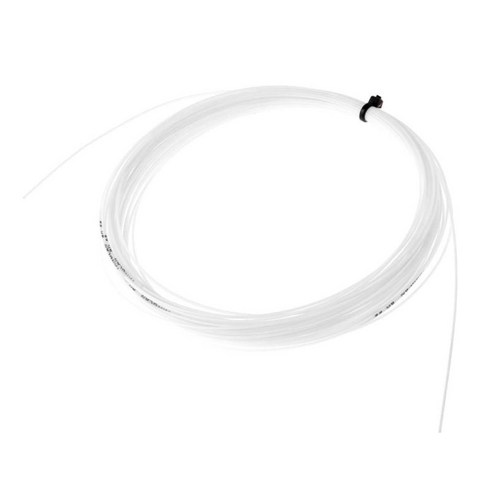 0.66mm 배드민턴 라켓 스트링 교체 용 고 반발 라켓 라인, 화이트, 섬유