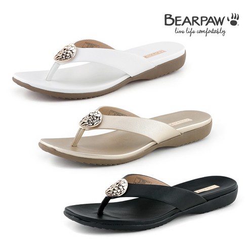 와이컨셉 베어파우BEARPAW 쪼리 슬리퍼 MELLA 3종