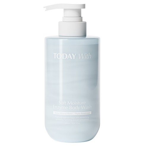 투데이위드 소프트 모이스쳐 올인원 효소 바디워시, 1개, 500ml