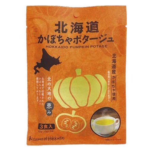 블레싱오브홋카이도 펌킨 포타주 3개입, 1개, 60g