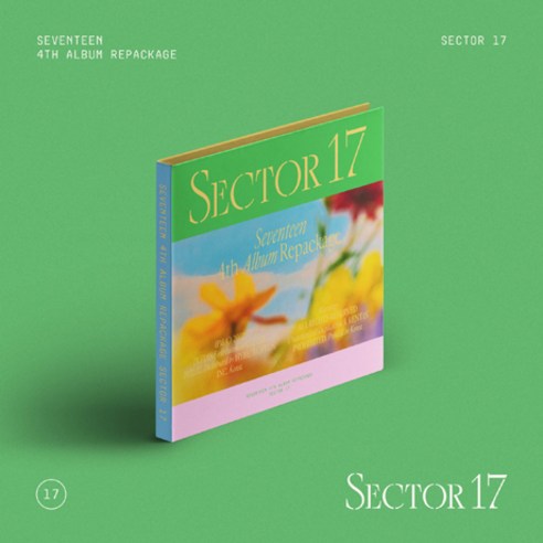 핫트랙스 SEVENTEEN(세븐틴) - SECTOR 17 [정규 4집] [리패키지] [COMPACT VER]