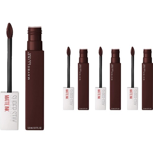 메이블린 뉴욕 슈퍼 스테이 립 잉크 5ml, 085 Protector, 4개
