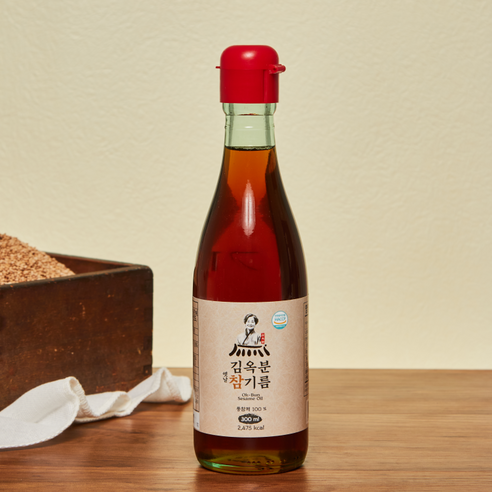 김옥분 참기름으로 밍밍한 요리에 풍미를 더하세요