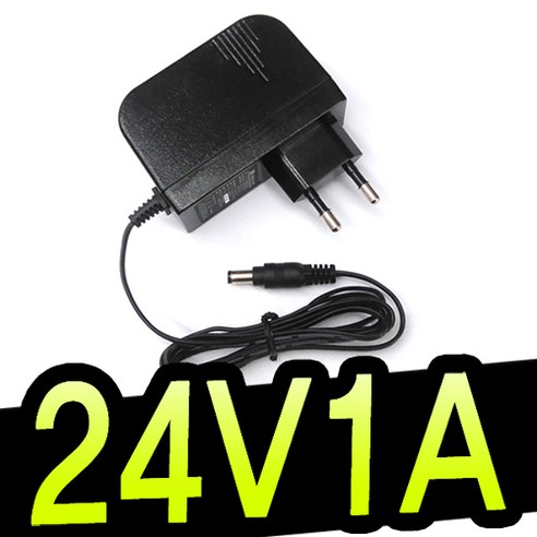 명호전자 DC 24V 아답터 1A 1.5A 2A 2.5A 3A 3.5A 5A 6A 6.25A 6.3A 8A 8.33A 9A 9.17A 어댑터, MH2401_24V1A 벽걸이형