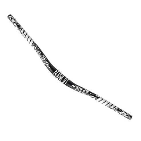 MTB 라이저 핸들 바 31.8mm 자전거 핸들 바 720mm 알루미늄 합금 산악 자전거 핸들 바 자전거 라이저 바 내리막 용, 검은 색, 알류미늄