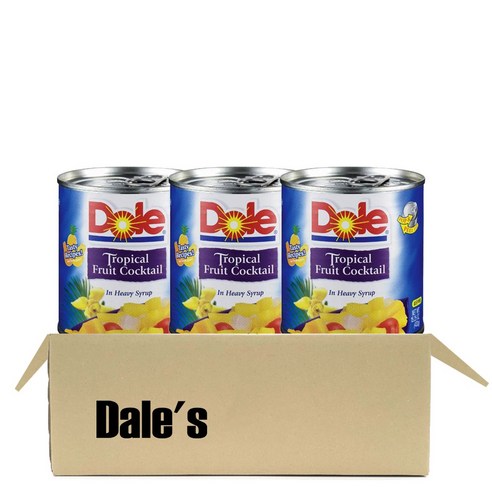 데일즈기획 동원 Dole 후르츠 칵테일, 432g, 3개