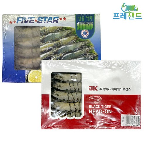 블랙타이거 새우 20미 500g, 1개