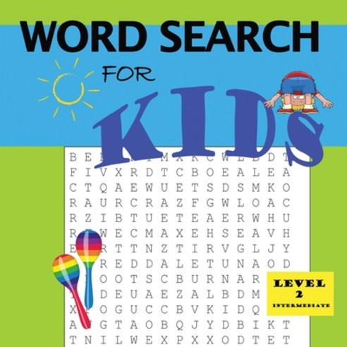Word Search for Kids Level 2 Paperback, Polar Sky Publishing LLC
