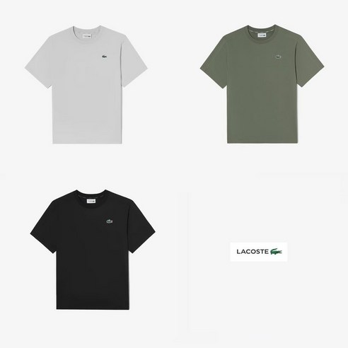 라코스테 LACOSTE 스포츠 공식브랜드관 남성 냉감 스트레치 경량 반팔 티셔츠 TH749E-54G