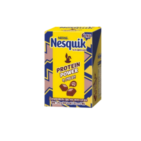 건강한 단백질 섭취, 네스퀵 네스카페 초콜렛맛 프로틴 스파우트파우치 네스퀵프로틴