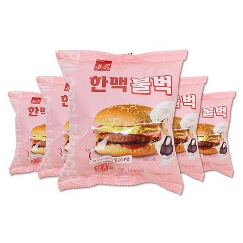 경규 냉동 매점 햄버거 독서실 빵 불벅 맛있는빵 3개, 145g