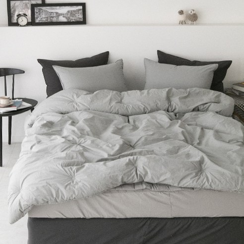 베이직톤의 고급스럽고 편안한 수면을 위한 호텔식 차렵이불 풀세트