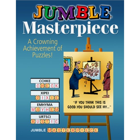 Jumble(r) Masterpiece: A Crowning Achievement of Puzzles! Paperback, Triumph Books (IL), English, 9781629379166