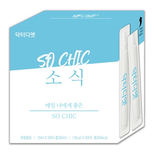 영양선식 다이어트 5일 10일 15일 30일, 30일 프로그램 탄수화물과헤어질결심 16 닥터디엣 소식 SO CHIC, 1개, 10ml