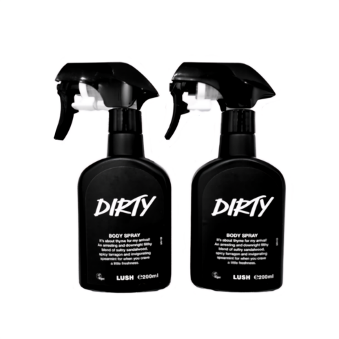 [영국무료배송] 영국 러쉬 더티 200ml 바디 스프레이 2개 LUSH DIRTY BODY SPRAY X 2개 러쉬슬리피선물세트