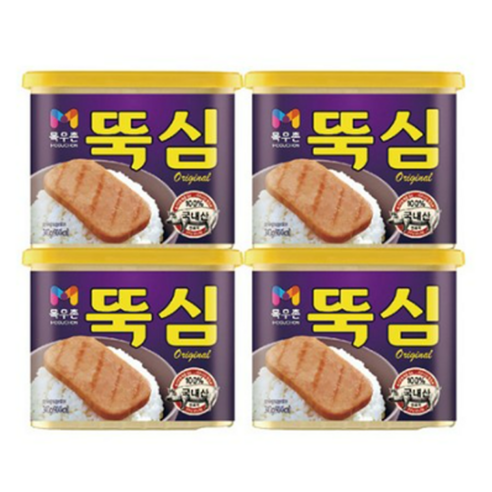 목우촌 뚝심, 340g, 4개