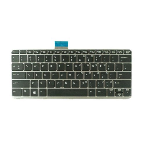 Elitebook FOLIO 1020 G1용 교체용 블랙 미국 레이아웃 노트북 키보드, {"사이즈":"290x150x5mm"}, {"수건소재":"플라스틱"}