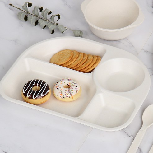 자연에서 온 안전한 소재, 코멕스 내열 옥수수 그릇으로 건강하고 즐거운 식사를 선물하세요.