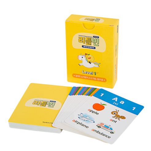 초등학생을 위한 언어적 모험을 위한 리틀빈의 초등 영어 파닉스 카드 보드게임 교구