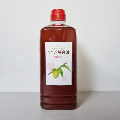 [배농축액] 내돈내산 후기, 야생 개복숭아의 진수를 담은, 대용량 발효액 엑기스 효소 진액 | 비밀 상품 대방출