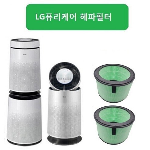 엘지 퓨리케어2단형 헤파전용 2개 AS280DWFC 호환필터, 상세페이지 참조