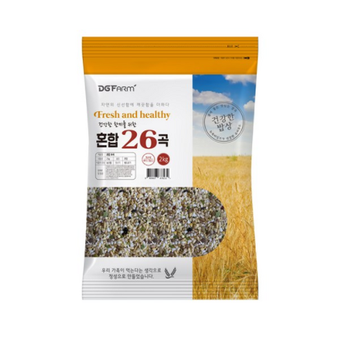 혼합 26곡, 2kg, 5개